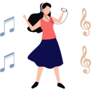 پیش‌نمایش فایل girl-is-enjoying-the-music-10177760 از پک پادکست