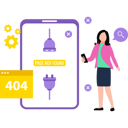 پیش‌نمایش فایل girl-is-seeing-404-error-in-mobile-10183275 از پک خطای ۴۰۴ و پیدا نشد