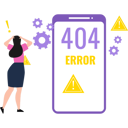 پیش‌نمایش فایل girl-is-worried-about-404-error-10183296 از پک خطای ۴۰۴ و پیدا نشد