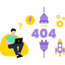 پیش‌نمایش فایل guy-is-working-on-error-404-10183272 از پک خطای ۴۰۴ و پیدا نشد