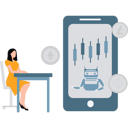 پیش‌نمایش فایل businesswoman-is-analyzing-share-market-on-phone-10183203 از پک سکه‌های دیجیتال
