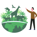 پیش‌نمایش فایل boy-celebrates-world-wildlife-day-10194504 از پک روز جهانی حیات وحش