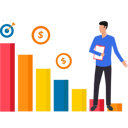 پیش‌نمایش فایل businessman-is-viewing-financial-graph-10203699 از پک دستاوردهای کسب و کار