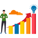 پیش‌نمایش فایل businessman-is-viewing-financial-graph-10203753 از پک دستاوردهای کسب و کار