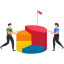 پیش‌نمایش فایل businessman-is-working-towards-career-growth-with-his-team-10203673 از پک دستاوردهای کسب و کار