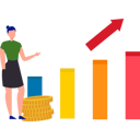 پیش‌نمایش فایل businesswoman-analyzes-financial-growth-10203708 از پک دستاوردهای کسب و کار
