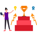 پیش‌نمایش فایل businesswoman-is-moving-towards-her-goal-10203679 از پک دستاوردهای کسب و کار