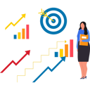 پیش‌نمایش فایل businesswoman-is-moving-towards-her-goal-10203772 از پک دستاوردهای کسب و کار