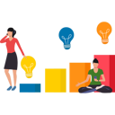 پیش‌نمایش فایل businesswoman-is-thinking-of-creative-ideas-10203752 از پک دستاوردهای کسب و کار