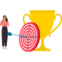 پیش‌نمایش فایل businesswoman-is-trying-to-achieve-success-10203774 از پک دستاوردهای کسب و کار