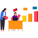 پیش‌نمایش فایل businesswoman-needs-help-of-her-team-to-reach-her-goals-10203741 از پک دستاوردهای کسب و کار