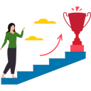 پیش‌نمایش فایل businesswoman-reaches-her-business-goal-10203729 از پک دستاوردهای کسب و کار