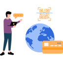 پیش‌نمایش فایل man-paying-worldwide-by-card-10212698 از پک پرداخت امن