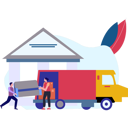 پیش‌نمایش فایل boy-and-girl-loading-sofa-into-truck-10069836 از پک نقل مکان