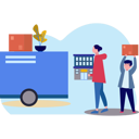 پیش‌نمایش فایل boy-and-girl-moving-house-10071384 از پک نقل مکان
