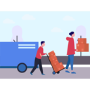 پیش‌نمایش فایل boy-carrying-trolley-of-boxes-10069850 از پک نقل مکان