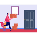 پیش‌نمایش فایل boy-delivering-parcel-to-door-10069831 از پک نقل مکان