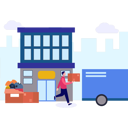 پیش‌نمایش فایل boy-loading-box-into-truck-10069825 از پک نقل مکان