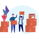 پیش‌نمایش فایل boys-picked-up-boxes-to-shift-10071366 از پک نقل مکان