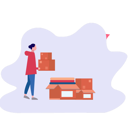 پیش‌نمایش فایل girl-carrying-box-10069828 از پک نقل مکان
