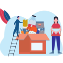 پیش‌نمایش فایل girl-standing-holding-frame-10071388 از پک نقل مکان