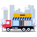 پیش‌نمایش فایل house-moving-on-truck-10069821 از پک نقل مکان
