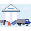 پیش‌نمایش فایل household-furniture-being-loaded-into-truck-10069840 از پک نقل مکان