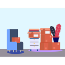 پیش‌نمایش فایل household-furniture-ready-to-move-10069820 از پک نقل مکان