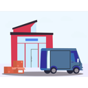 پیش‌نمایش فایل truck-parked-for-loading-10069829 از پک نقل مکان