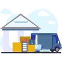 پیش‌نمایش فایل truck-ready-to-be-loaded-10069855 از پک نقل مکان
