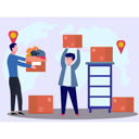 پیش‌نمایش فایل young-boy-carrying-box-10069826 از پک نقل مکان