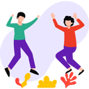 پیش‌نمایش فایل boy-and-girl-are-dancing-10237979 از پک خوشحالی