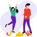 پیش‌نمایش فایل boy-and-girl-are-dancing-10237981 از پک خوشحالی