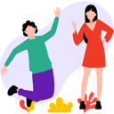 پیش‌نمایش فایل boy-and-girl-are-dancing-10237983 از پک خوشحالی