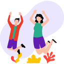 پیش‌نمایش فایل boy-and-girl-are-dancing-10237984 از پک خوشحالی
