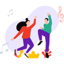 پیش‌نمایش فایل boy-and-girl-are-dancing-10238001 از پک خوشحالی