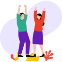 پیش‌نمایش فایل boy-and-girl-are-dancing-10238011 از پک خوشحالی