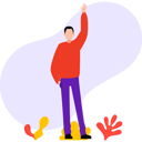 پیش‌نمایش فایل boy-is-saying-hello-to-everyone-10237971 از پک خوشحالی