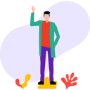 پیش‌نمایش فایل boy-is-saying-hello-to-everyone-10237977 از پک خوشحالی
