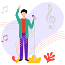 پیش‌نمایش فایل boy-is-singing-in-park-10238017 از پک خوشحالی