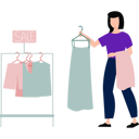 پیش‌نمایش فایل girl-is-buying-clothes-10190642 از پک خرید