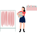 پیش‌نمایش فایل girl-is-doing-clothes-shopping-10190645 از پک خرید