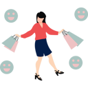 پیش‌نمایش فایل girl-is-happy-after-doing-shopping-10190602 از پک خرید