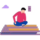 پیش‌نمایش فایل a-boy-sitting-on-logs-is-thinking-something-10238028 از پک نجاری و کار با چوب