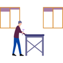 پیش‌نمایش فایل the-boy-is-fitting-the-table-10238069 از پک نجاری و کار با چوب