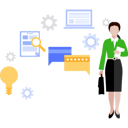 پیش‌نمایش فایل businesswoman-is-analyzing-data-10243640 از پک مزایای کارکنان
