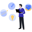 پیش‌نمایش فایل employee-is-analyzing-business-targets-10243638 از پک مزایای کارکنان