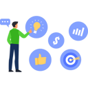 پیش‌نمایش فایل employee-is-thinking-of-creative-ideas-10243643 از پک مزایای کارکنان