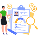 پیش‌نمایش فایل manager-is-evaluating-employees-performance-10243669 از پک مزایای کارکنان