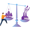 پیش‌نمایش فایل boy-balancing-factories-and-nature-10243747 از پک تعادل زندگی